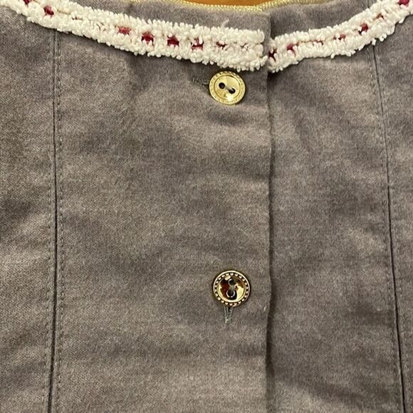 Tahari Baby Gray Pleated Dress Infant Size 12 Months - Picture 7 of 10